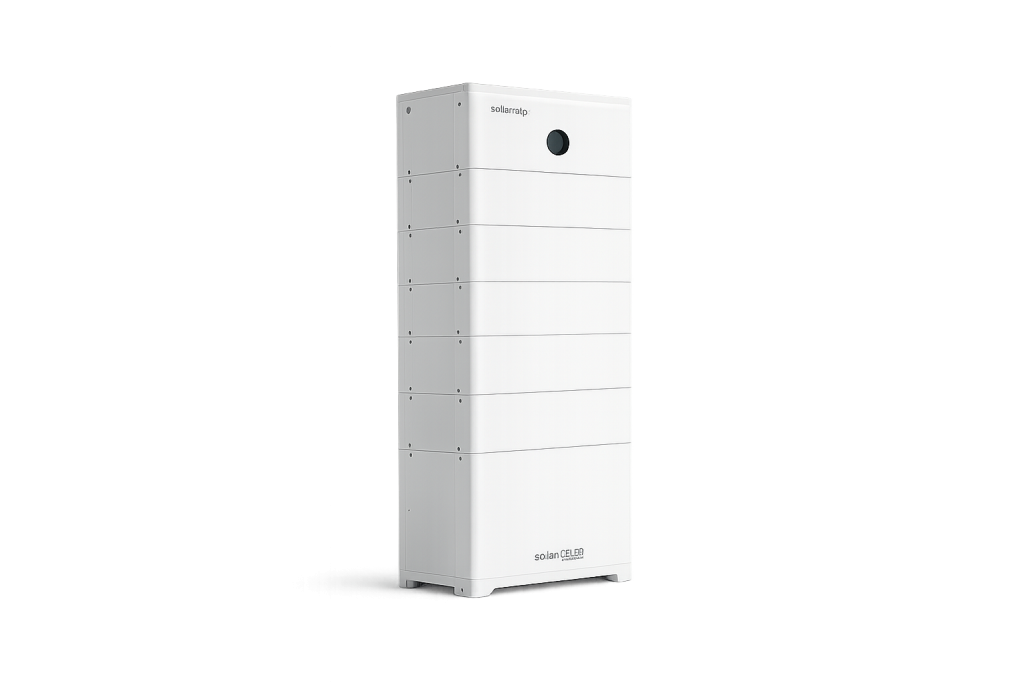 Thuisbatterij voor opslag van duurzaam opgewekte zonne-energie