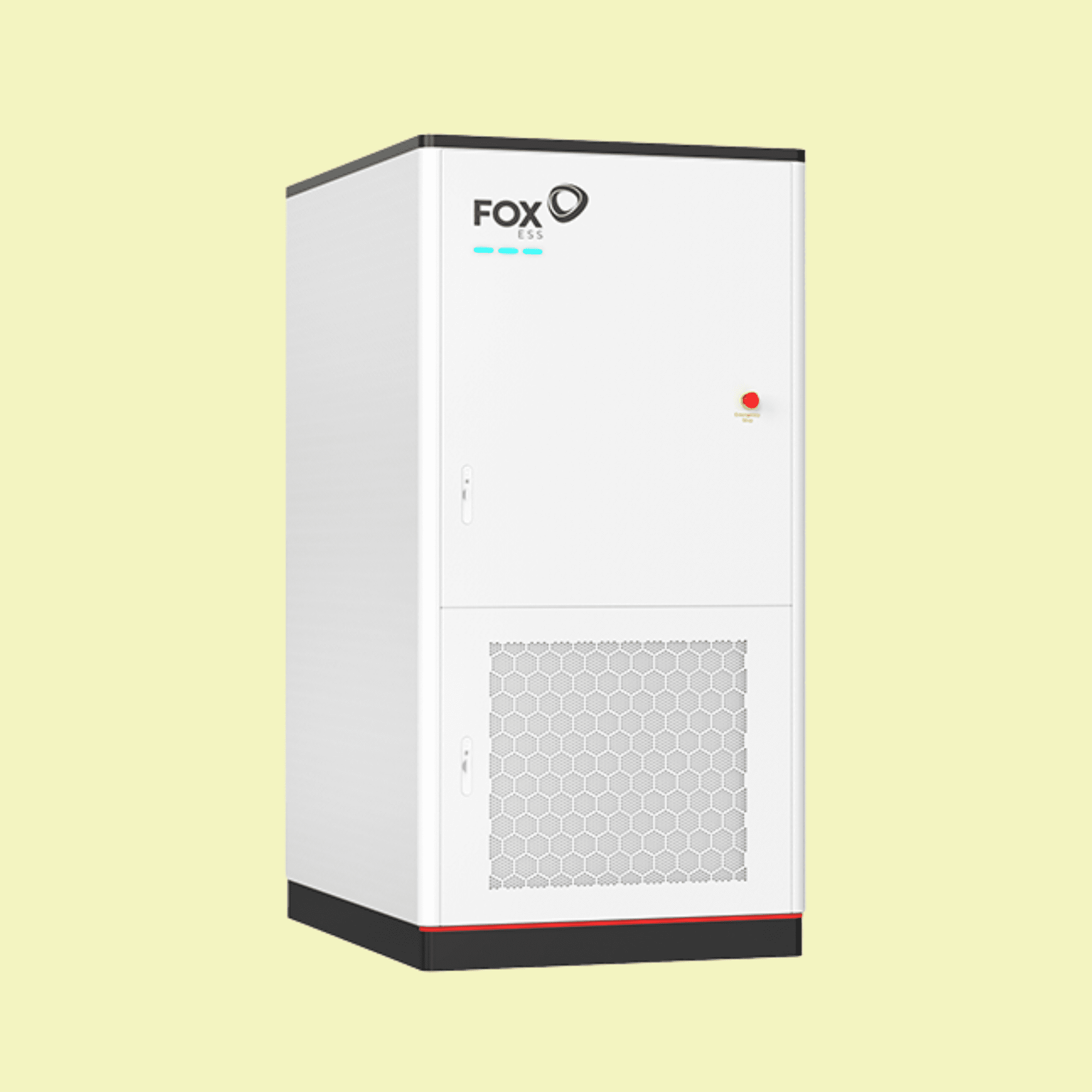 FOX ESS Three Phase ESS industriële batterij voor energieopslag, peak shaving en slim energiemanagement.
