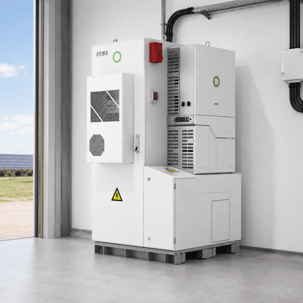 SAJ CHS2 batterijopslagsysteem voor zakelijke energieopslag en slim energiemanagement.