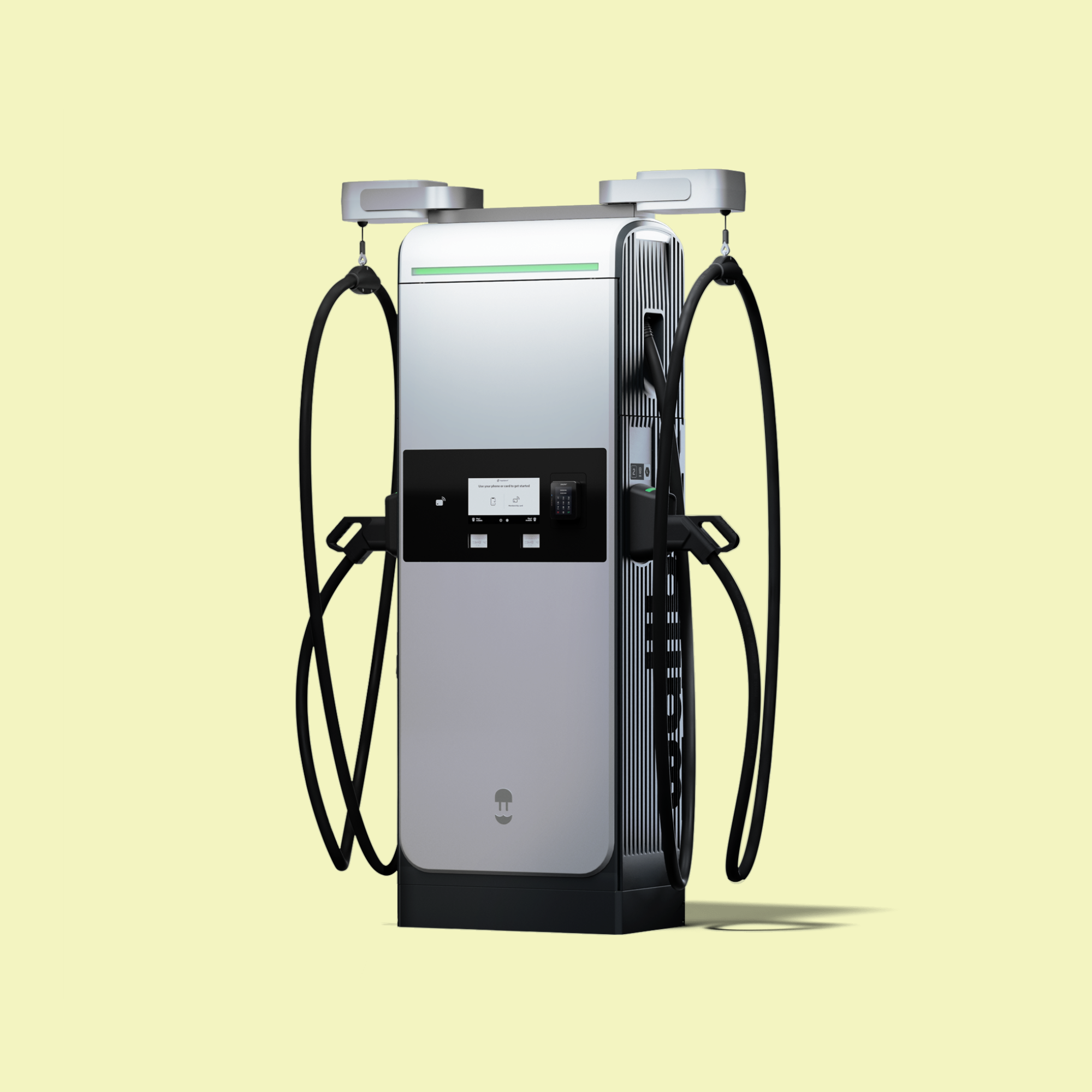 Wallbox Supernova ultrasnelle DC-snellaadpaal voor bedrijven en publieke laadlocaties