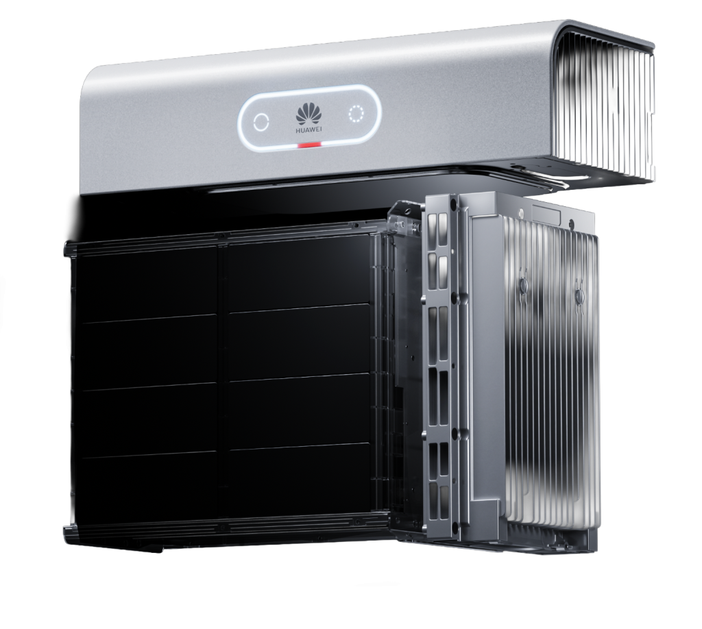Huawei LUNA2000 thuisbatterij met modulaire energieopslag voor woningen met zonnepanelen.