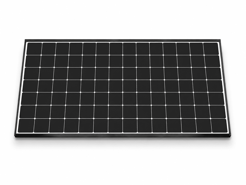 SunPower zonnepaneel met hoog rendement voor efficiënte opwekking van duurzame zonne-energie.