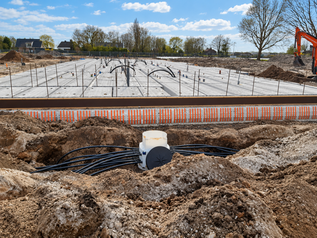 Project Heerenhage: aanleg van het bronveld
