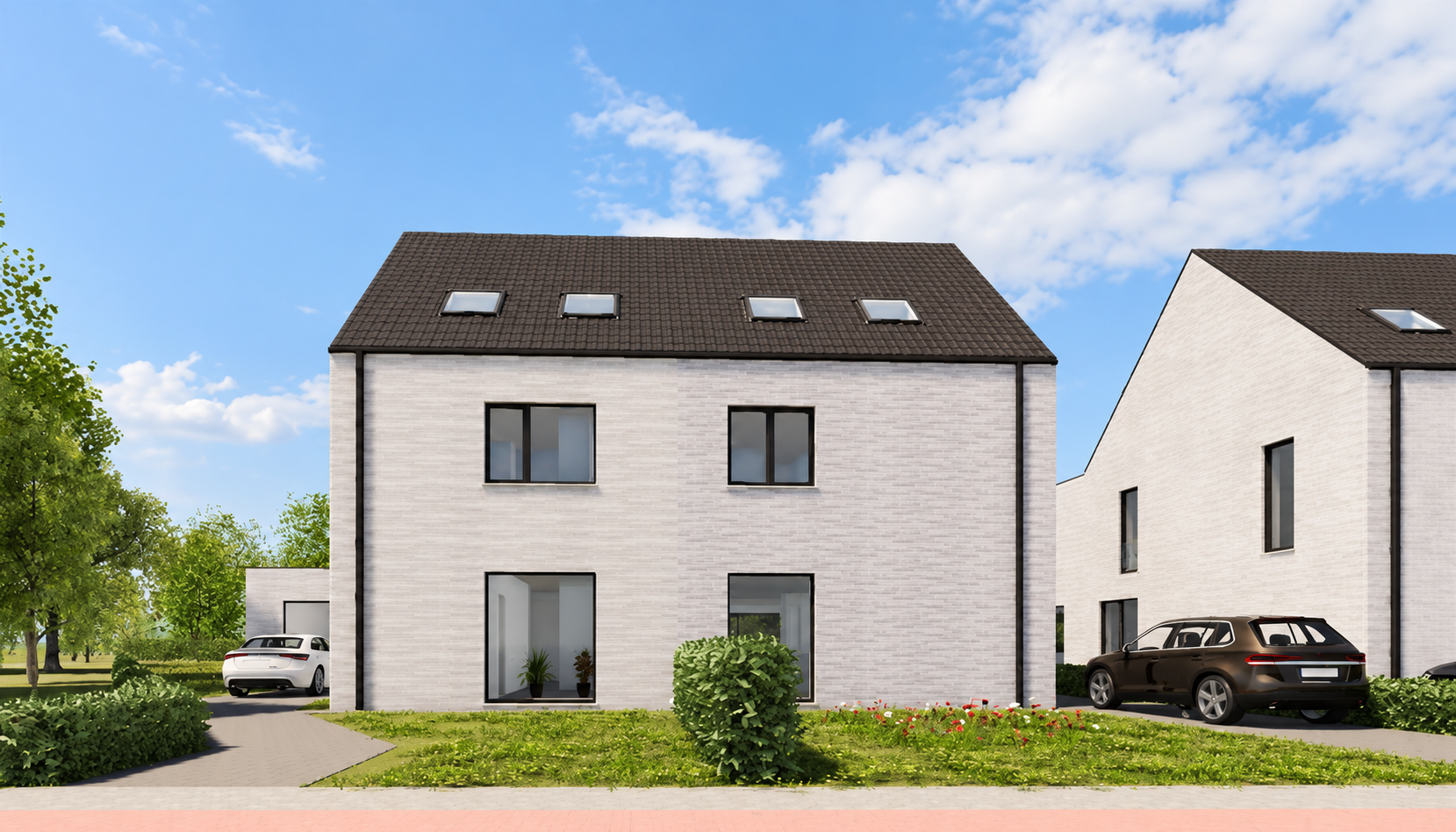 Project Sint-Katelijne-Waver: de nieuwbouwwoning met lucht/water-warmtepomp